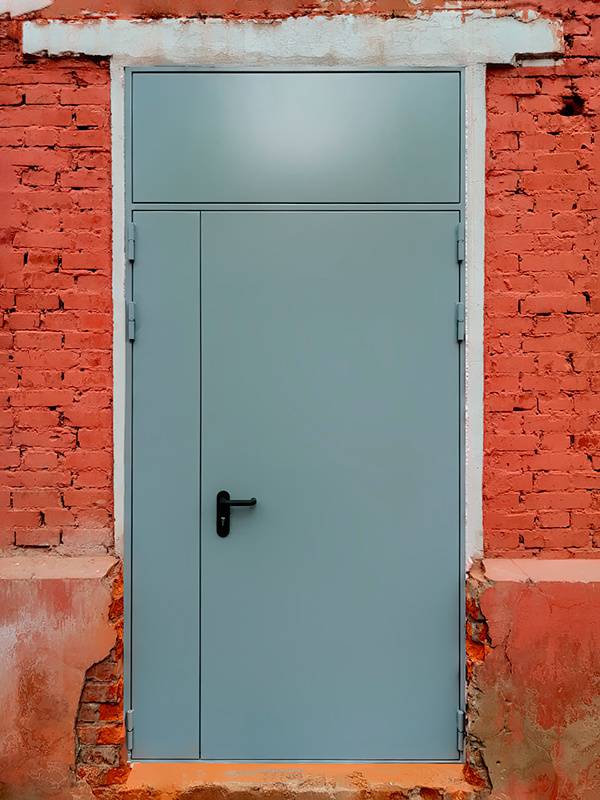 Дверь с фрамугой Дверь с фрамугой