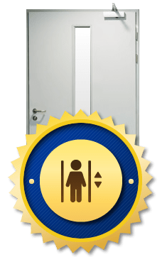 Противопожарные двери в лифтовой холл Противопожарные двери в лифтовой холл