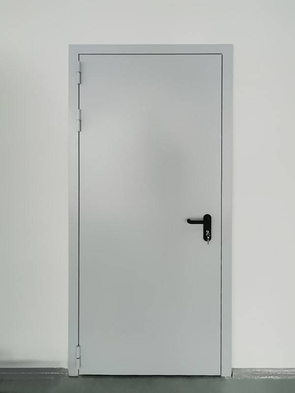 Однопольная дверь для мед. склада (пос. Сосенский) Однопольная дверь для мед. склада (пос. Сосенский)