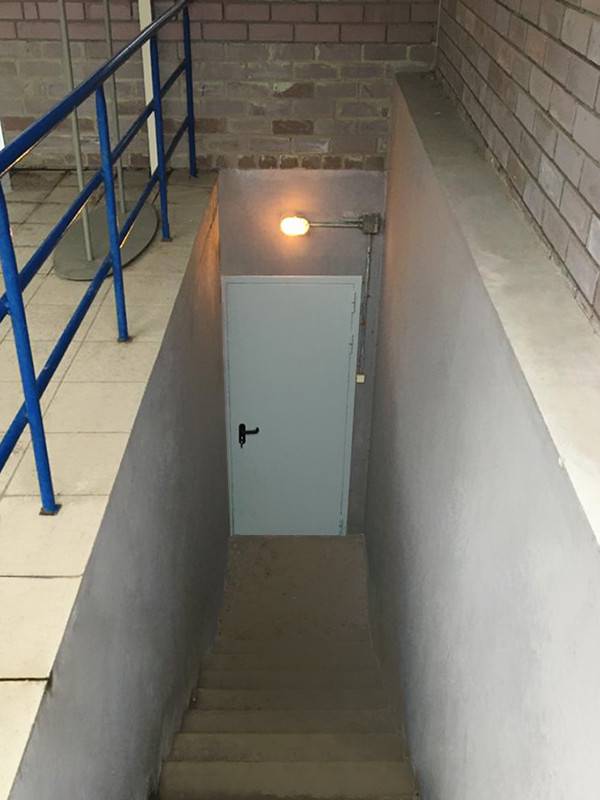 Однопольная дверь (склад, ул. 2-я Вольская) Однопольная дверь (склад, ул. 2-я Вольская)