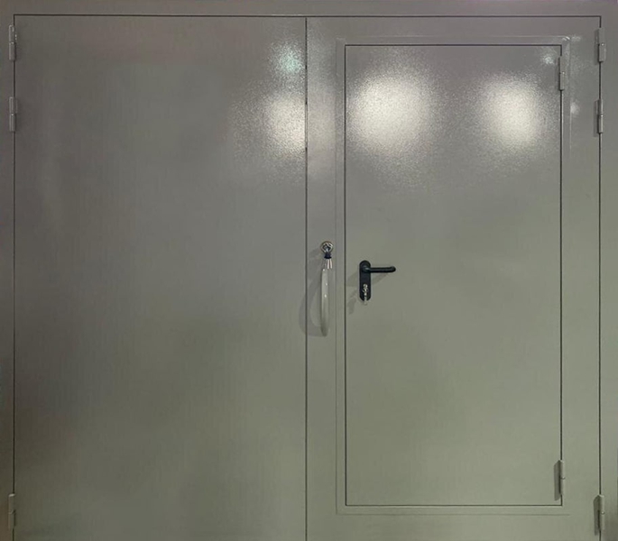 Внешняя сторона Противопожарные ворота с калиткой (06)