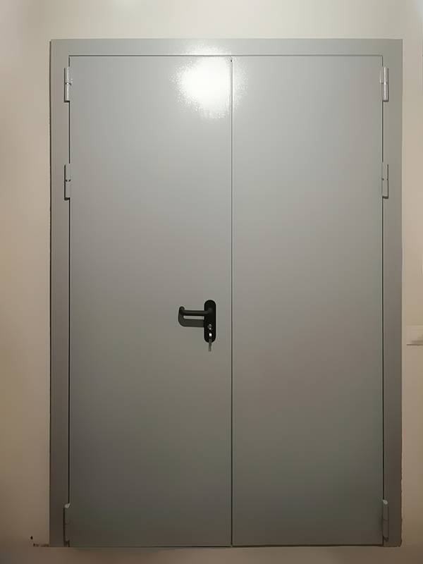 Равностворчатая дверь EI 60 (ул. Гостиничная, гостиница «Восход») Равностворчатая дверь EI 60 (ул. Гостиничная, гостиница «Восход»)