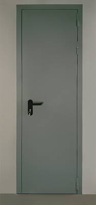 Узкая огнеупорная дверь (пос. Нахабино) Узкая огнеупорная дверь (пос. Нахабино)