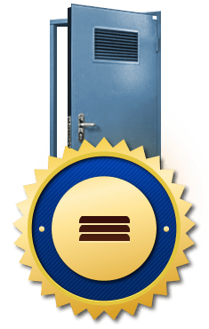 Вентиляционные жалюзийные решетки на противопожарные двери Вентиляционные жалюзийные решетки на противопожарные двери