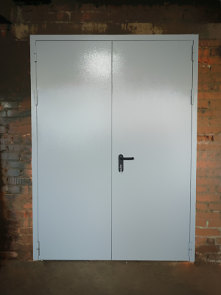 Двупольная дверь Антипаника снаружи Двупольная дверь Антипаника снаружи