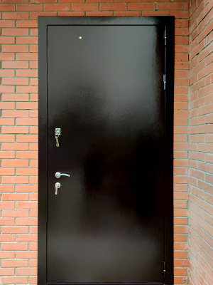 Входная дверь, вид снаружи Входная дверь, вид снаружи